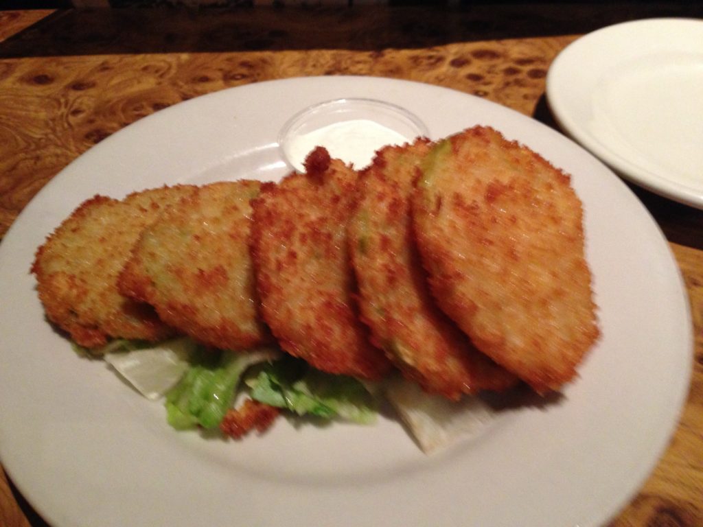 Fried Green Tomatoes at the oldest restaurant in Savannah