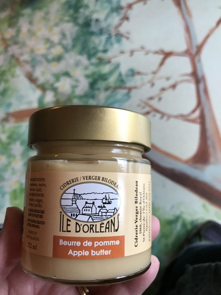 jar of apple butter from food tour