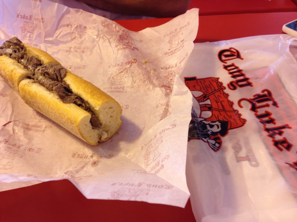 Cheesesteak unwrapped