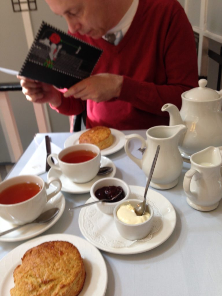 cream tea in Glasgow