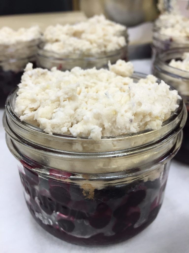 Dessert in a jar