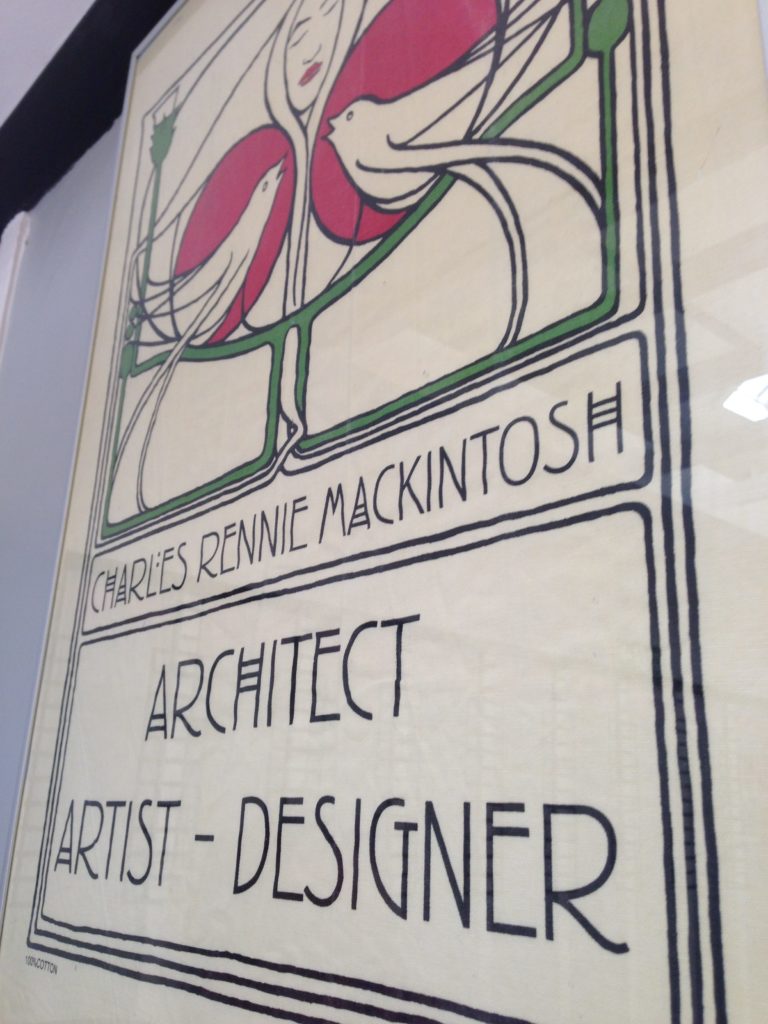 Charles Rennie Mackintosh architecture poster