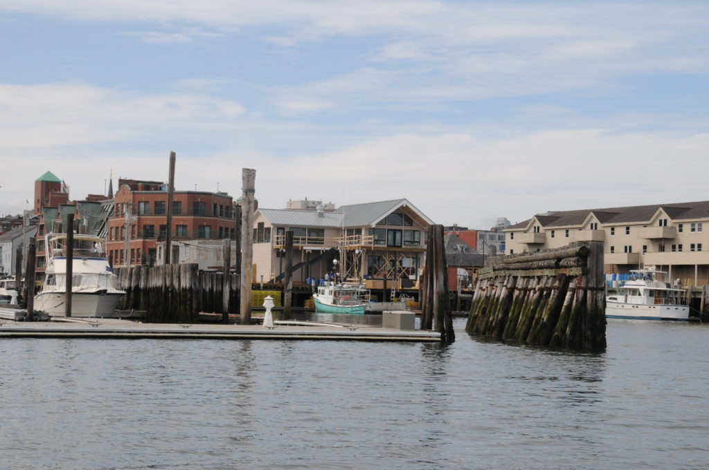 Portland waterfront scene