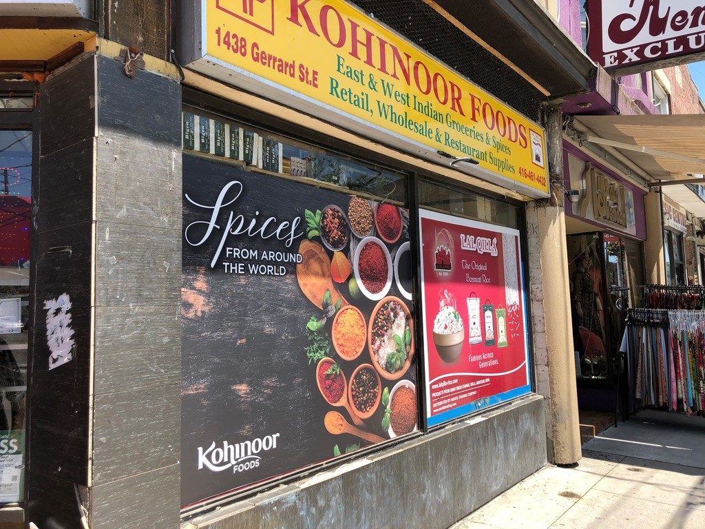exterior Kohinoor Foods store