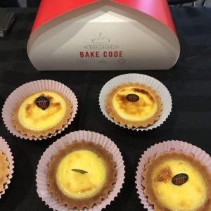 Bake Code box and cheese tarts