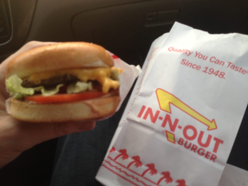 You are currently viewing First, a Burger at In-N-Out in Long Beach