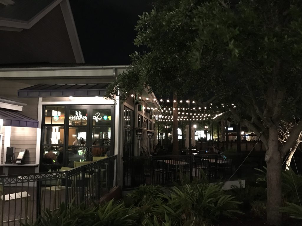 patio exterior to Frontera Cocina in Disney Springs