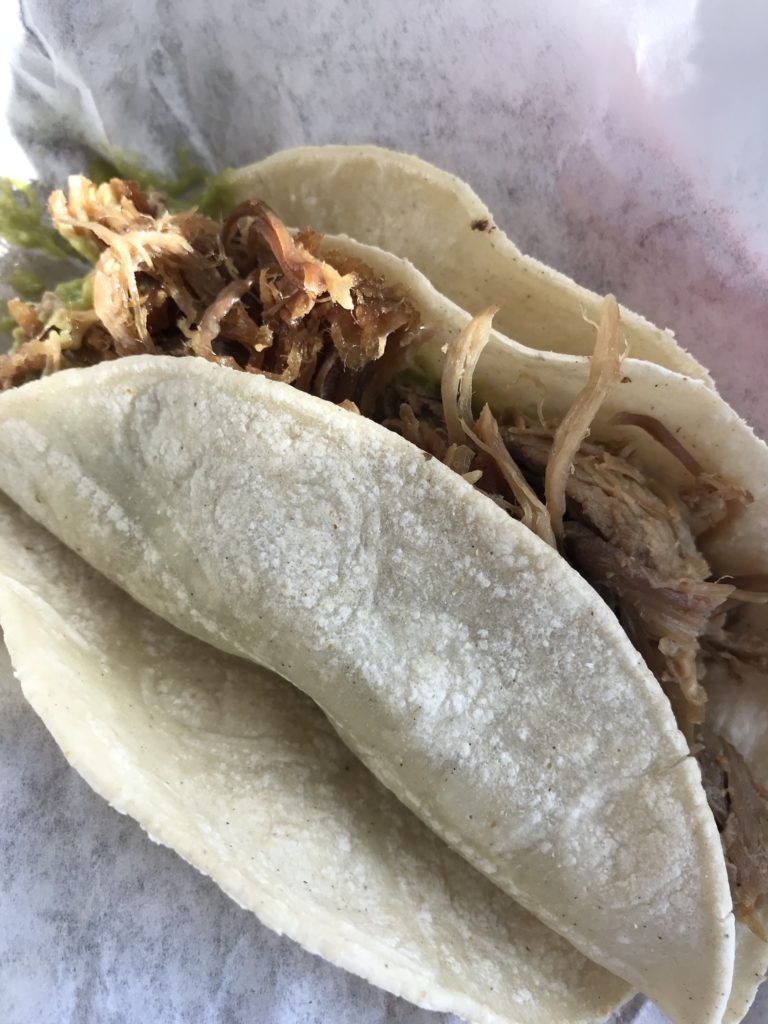 carnitas taco a la carte