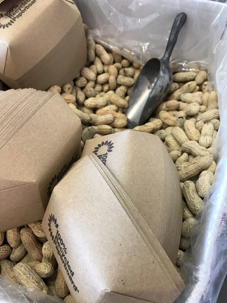 peanuts at Five Guys Burgers in Ajax