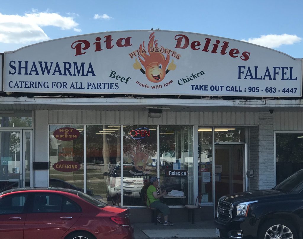 You are currently viewing Shawarma at Pita Delites in Ajax